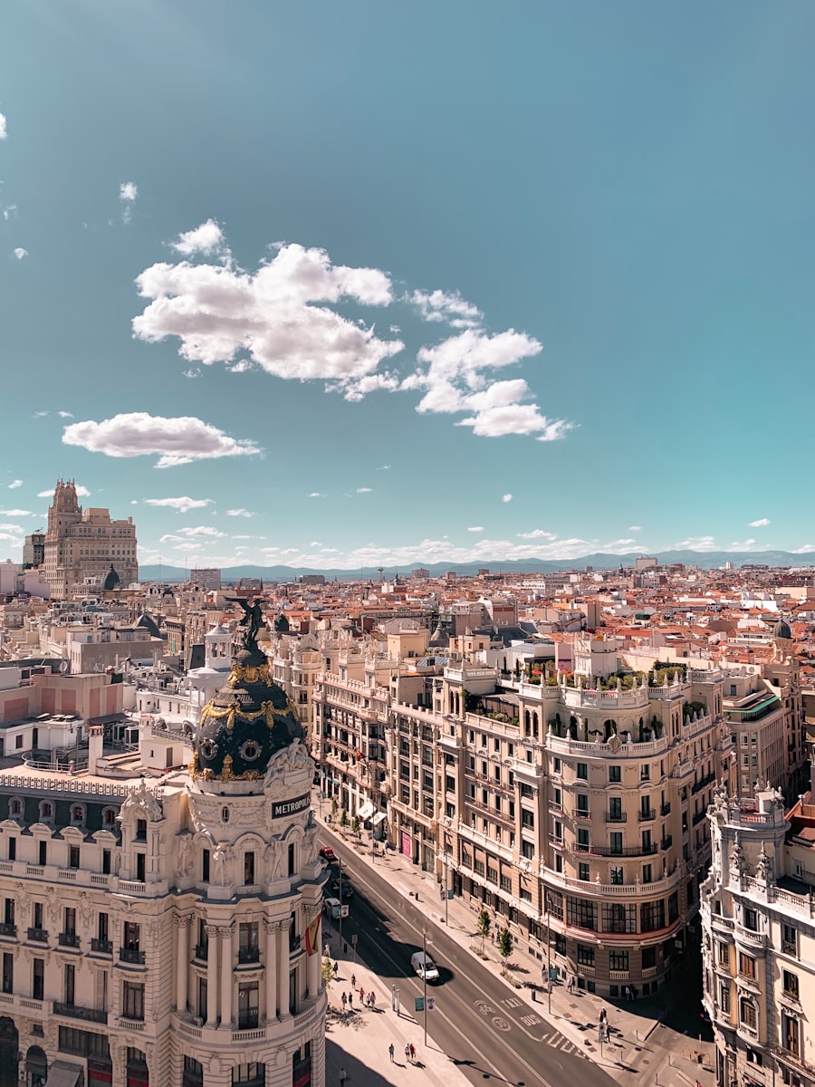 Central Madrid — keep admin moving while you settle